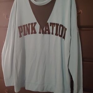 VS Pink Nation Sweatshirt. NWOT.